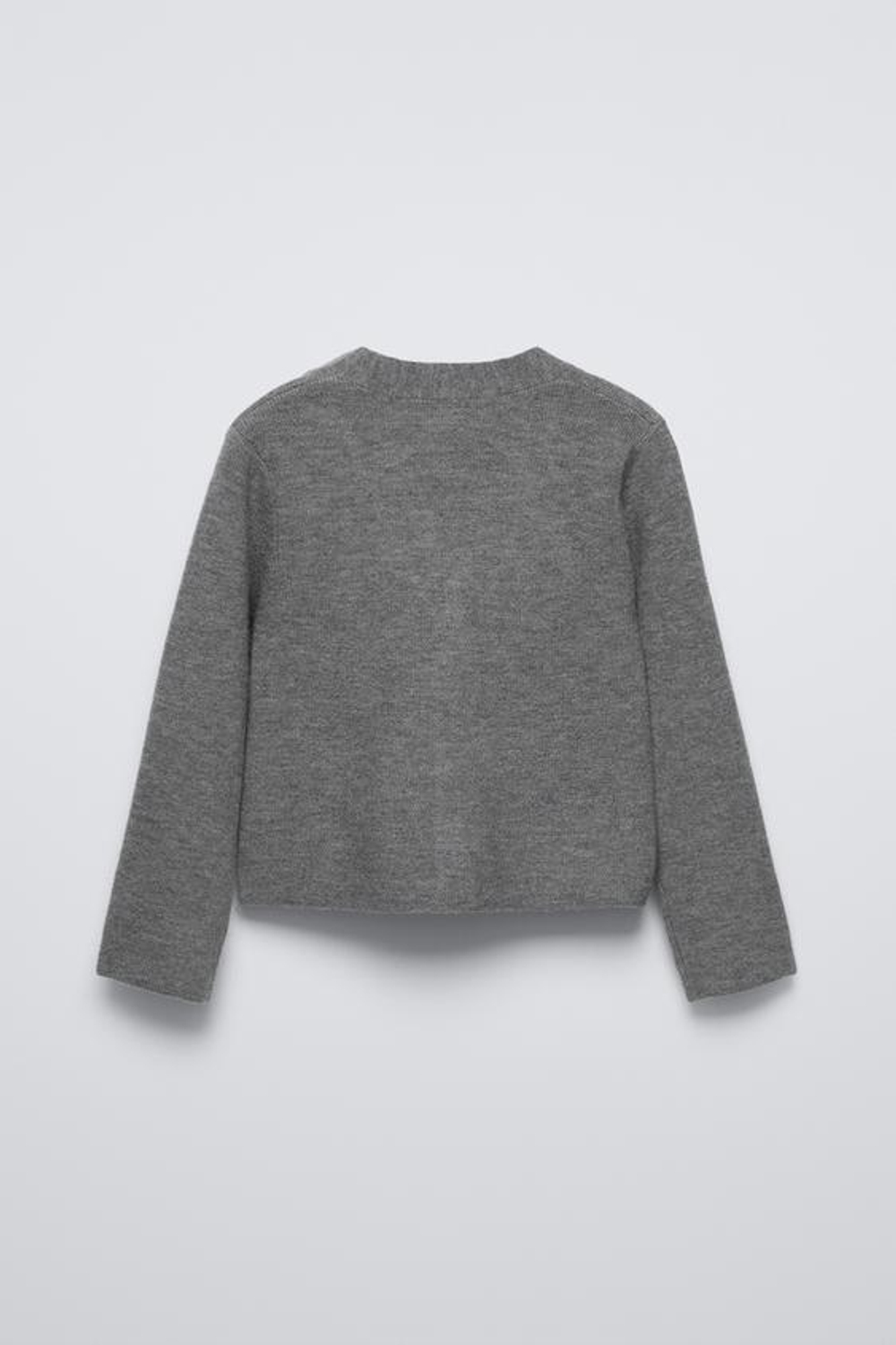 ZARA КАРДИГАН С БАНТАМИ, АНТРАЦИТОВЫЙ