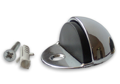 Отбойник двери (пол) 25мм "Aspro" Серебро пол.