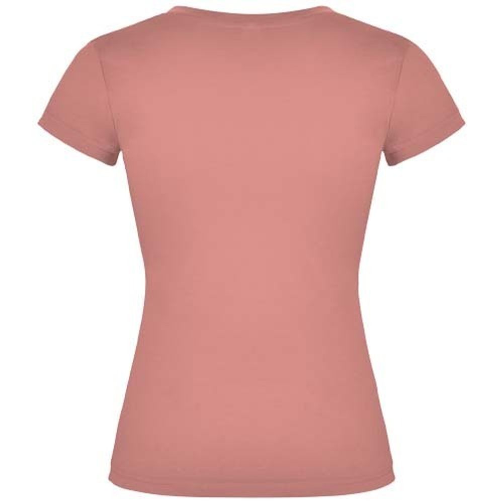 Женская футболка Victoria с коротким рукавом и V-образным вырезом