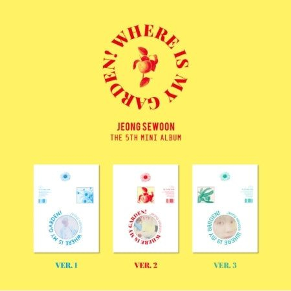 Альбом JEONG SE WOON - Where is my Garden! 5th Mini Album RANDOM Version