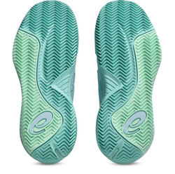 Женские теннисные кроссовки Asics Gel-Resolution X Clay - light blue/oasis green
