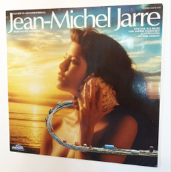 Винтажная виниловая пластинка LP Jean Michel Jarre Musik Aus Zeit Und Raum (Germany 1984)