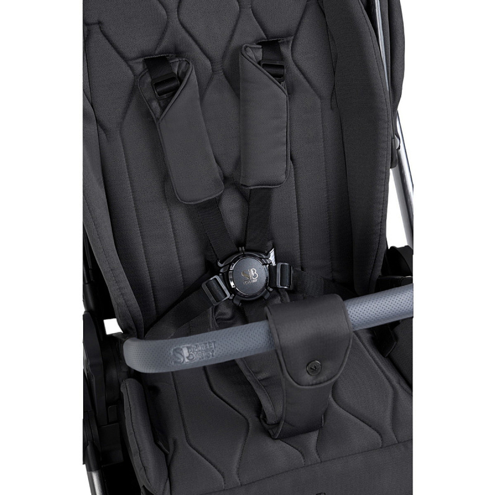 Детская коляска Sweet Baby Elegante 3 в 1 BRD Black