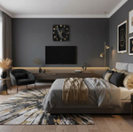 Подарочные часы — эпоксидная смола, мрамор, ручная работа