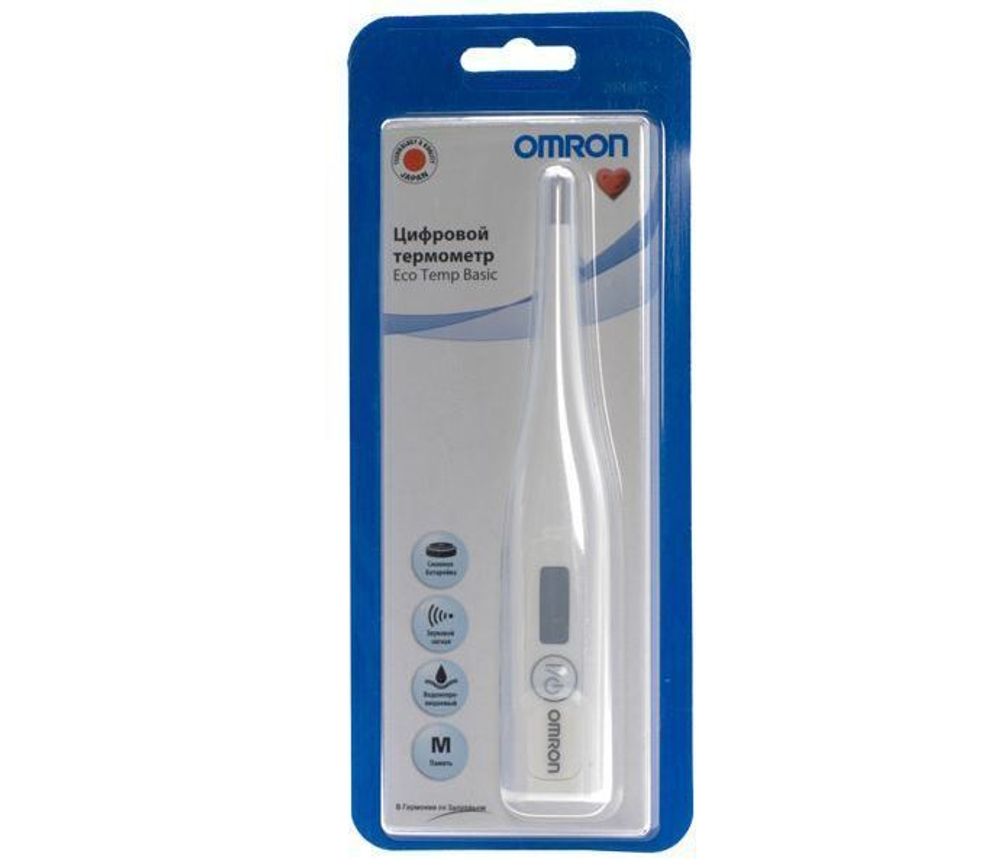 Термометр omron eco temp basic mc-246