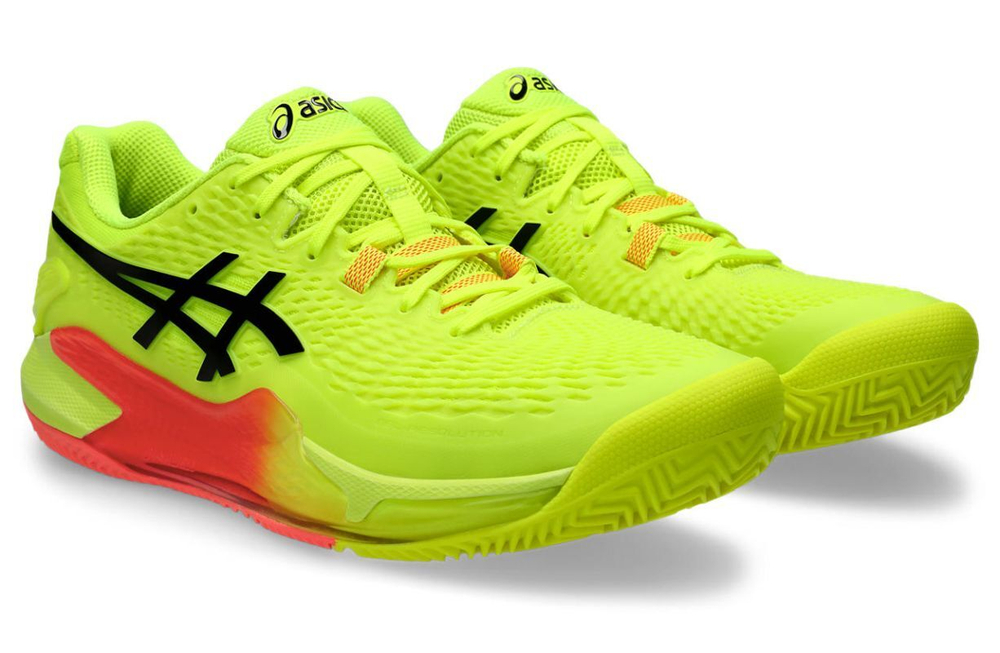 Женские Кроссовки теннисные Asics Gel-Resolution 9 Paris Clay - желтый