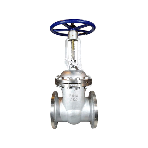 Задвижка из нержавеющей стали клиновая 30нж41нж с выдвижным шпинделем, фланцевая, Ру 16, t рабочей среды от -60 до +565°С