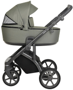 Детская коляска Roan Bass Next 3 в 1 с автокреслом Avionaut Silver Black RN023/1 Misty Mood