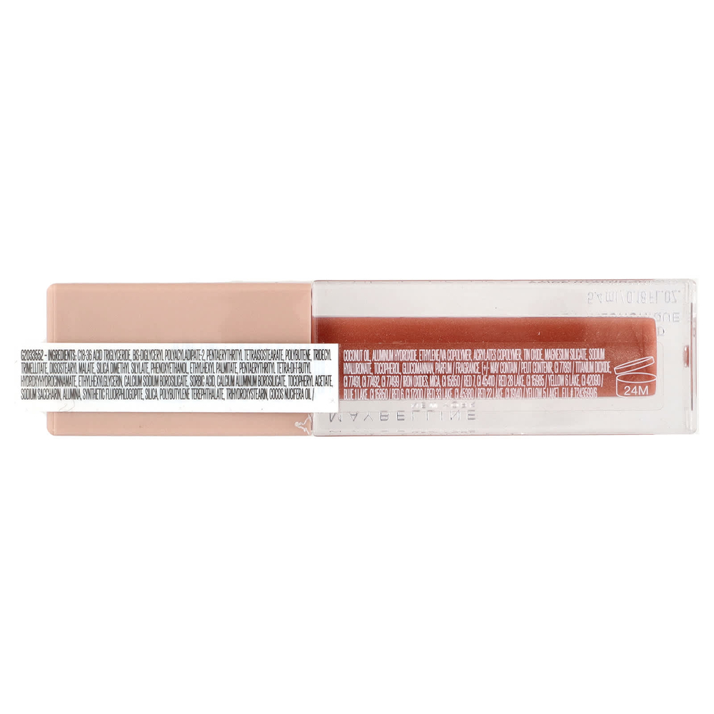 Maybelline, Lifter Gloss с гиалуроновой кислотой, топаз 009, 5,4 мл (0,18 жидк. унц.)