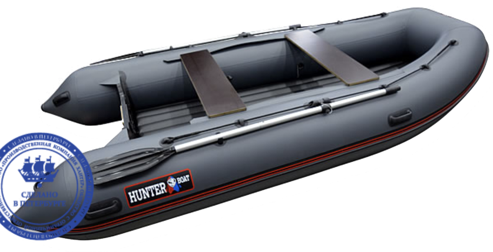Лодка ПВХ Hunterboat Хантер Классика НД 390А