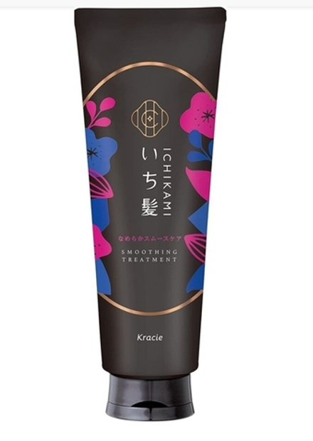 KRACIE Ichikami Smoothing Traetment - разглаживающая маска для волос