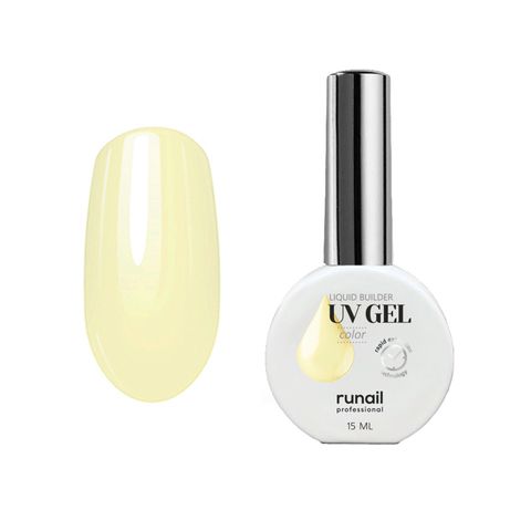 RuNail Professional UV Gel 15 ml Желтый 5385