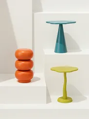 Столик приставной fluid, 56х49 см, лайм