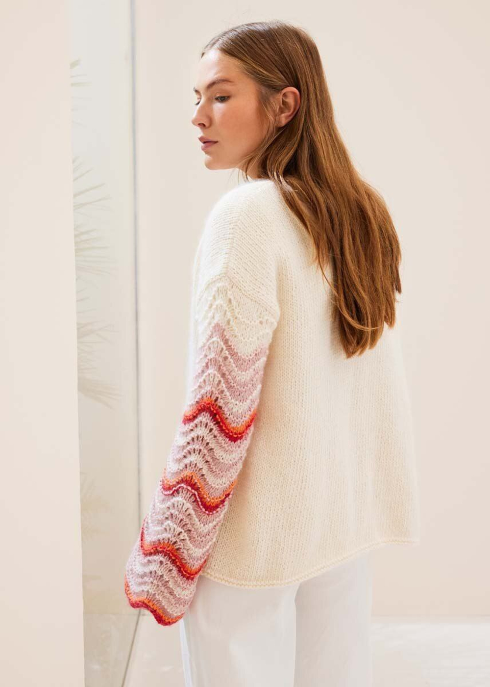 Кардиган спицами от Lana Grossa