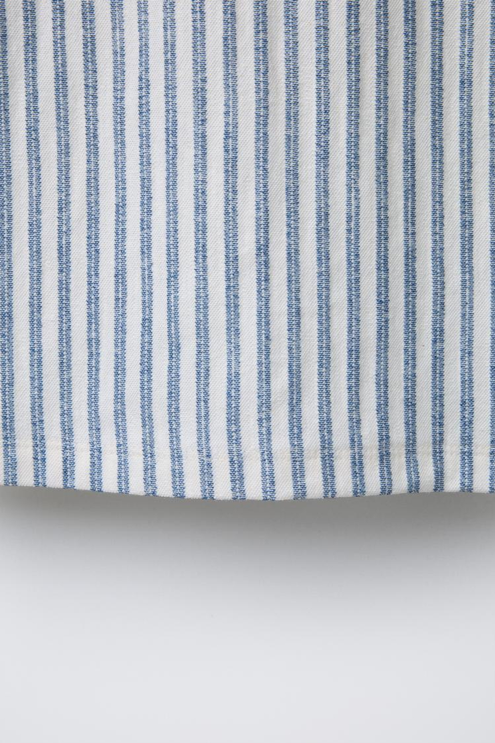 ZARA ФУТБОЛКА В ПОЛОСКУ В СТИЛЕ РУСТИК, ТЕМНО-СИНИЙ/БЕЛЫЙ