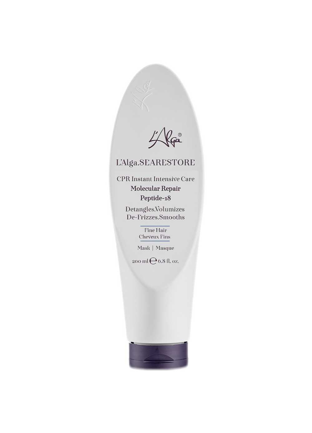 L’alga SEARESTORE Mask - Fine Hair / Маска-реконструктор с Пептидом-18 для тонких волос