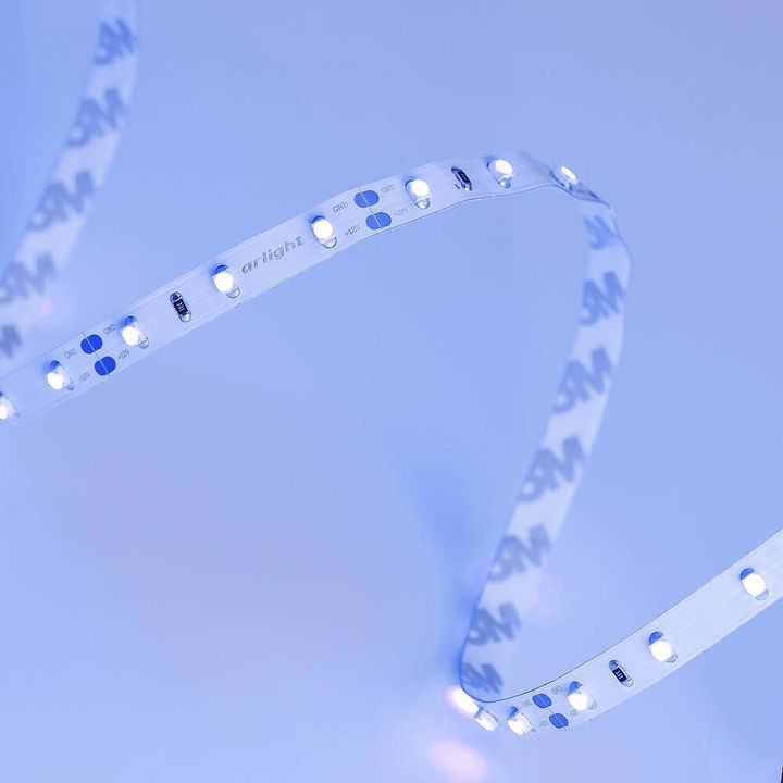 Светодиодная лента Arlight 4,8W/m 60LED/m 3528SMD синий 5M 010523(1)