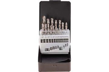 Набор сверл по металлу 19 шт. 1-10 мм HSS-G Terrax by RUKO A214214