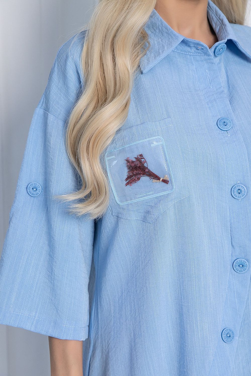 Платье Индира (голубое ХИТ) П10542 LT Collection