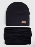 Шапка со снудом детская осенняя