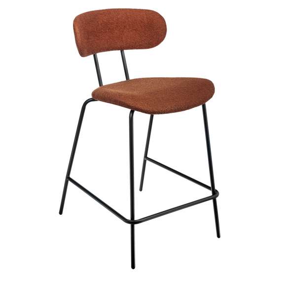 Полубарный стул Pedigree 65 см терракотовое букле