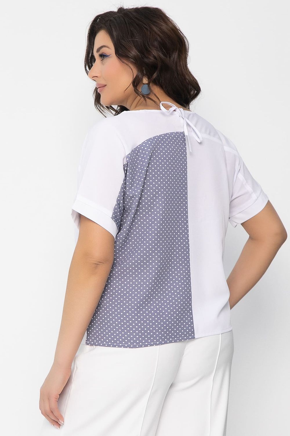 Блуза Алисия (белая) Б13500-25М LT Collection