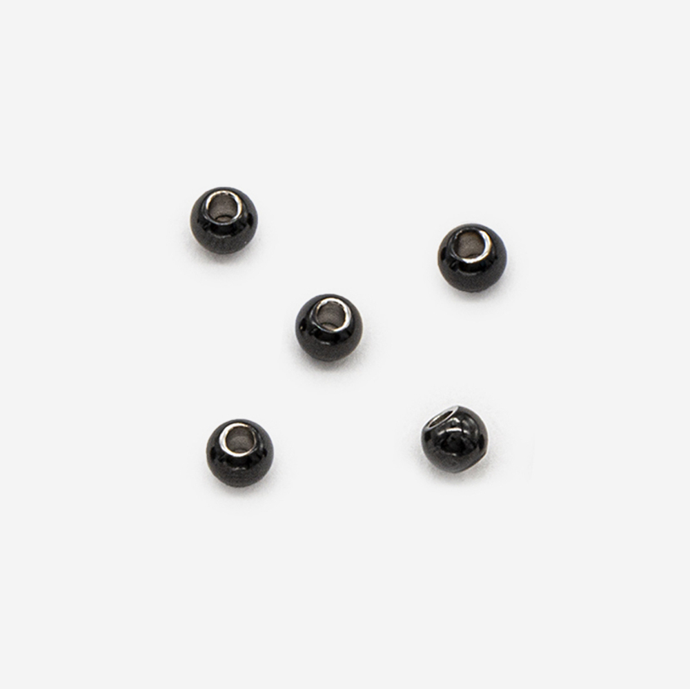 Бусина-разделитель, 4мм, сталь с чернением