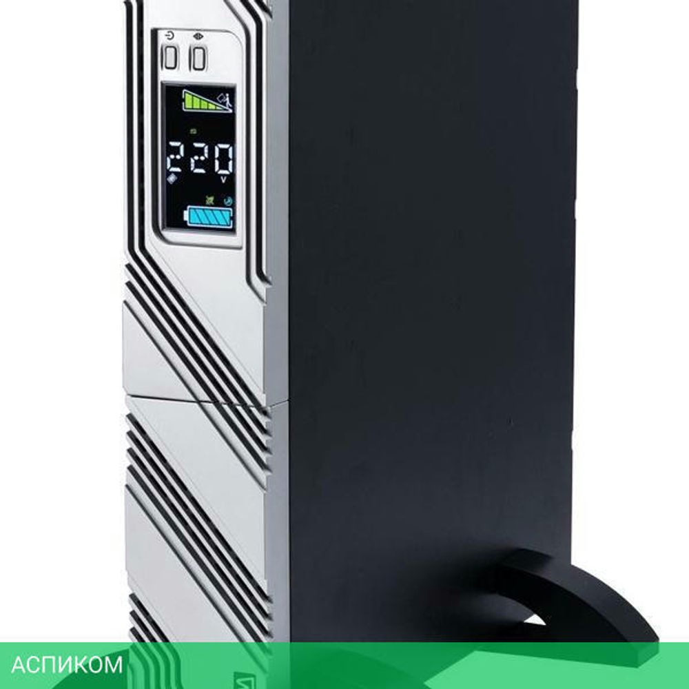 Источник бесперебойного питания Powercom Smart King RT LCD (SRT-1000A)