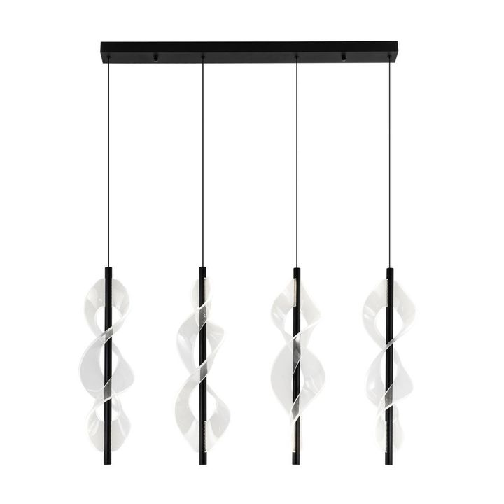 Подвесной светодиодный светильник Modelux Modestyle MS.3028.4 BK