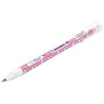 Ручка стираемая гелевая ЮНЛАНДИЯ "Котята", СИНЯЯ, корпус ассорти, узел 0,5 мм, линия письма 0,35 мм, 143659