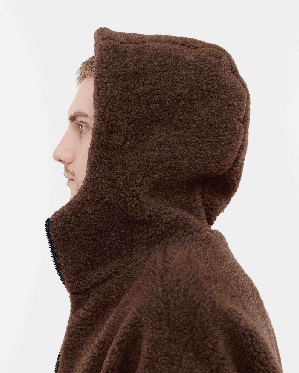 Куртка Anteater Comfy Sherpa SS23 коричневая