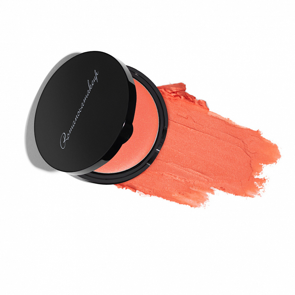 Romanovamakeup Кремовые румяна Sexy Cream Blush SHINY PEACH