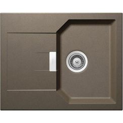 Мойка SCHOCK Manhattan 40 D Cristalite корз.клапан альпака