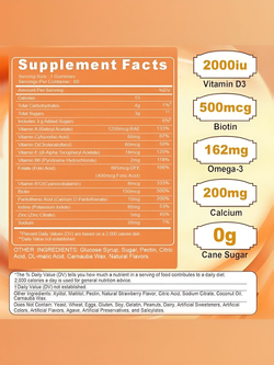 Витамины WXW-Stock, мультивитаминный комплекс, для красоты, 60 шт.