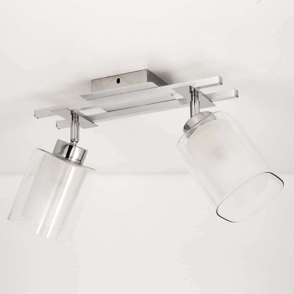 Citilux Риволи CL104120 Люстра с поворотными плафонами Алюминий