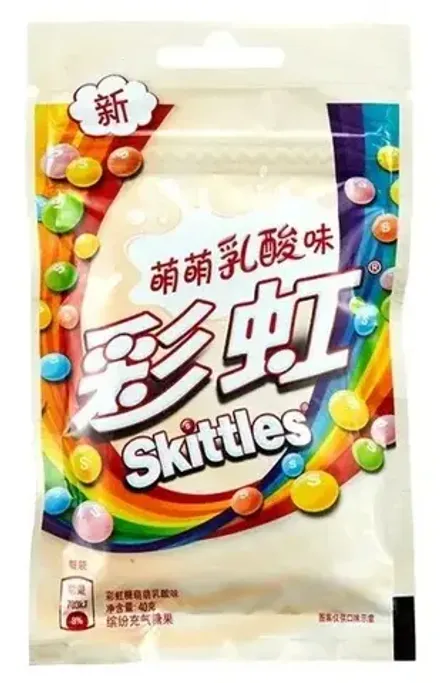 Жевательная конфета «Skittles» со вкусом фруктов в йогурте 30гр