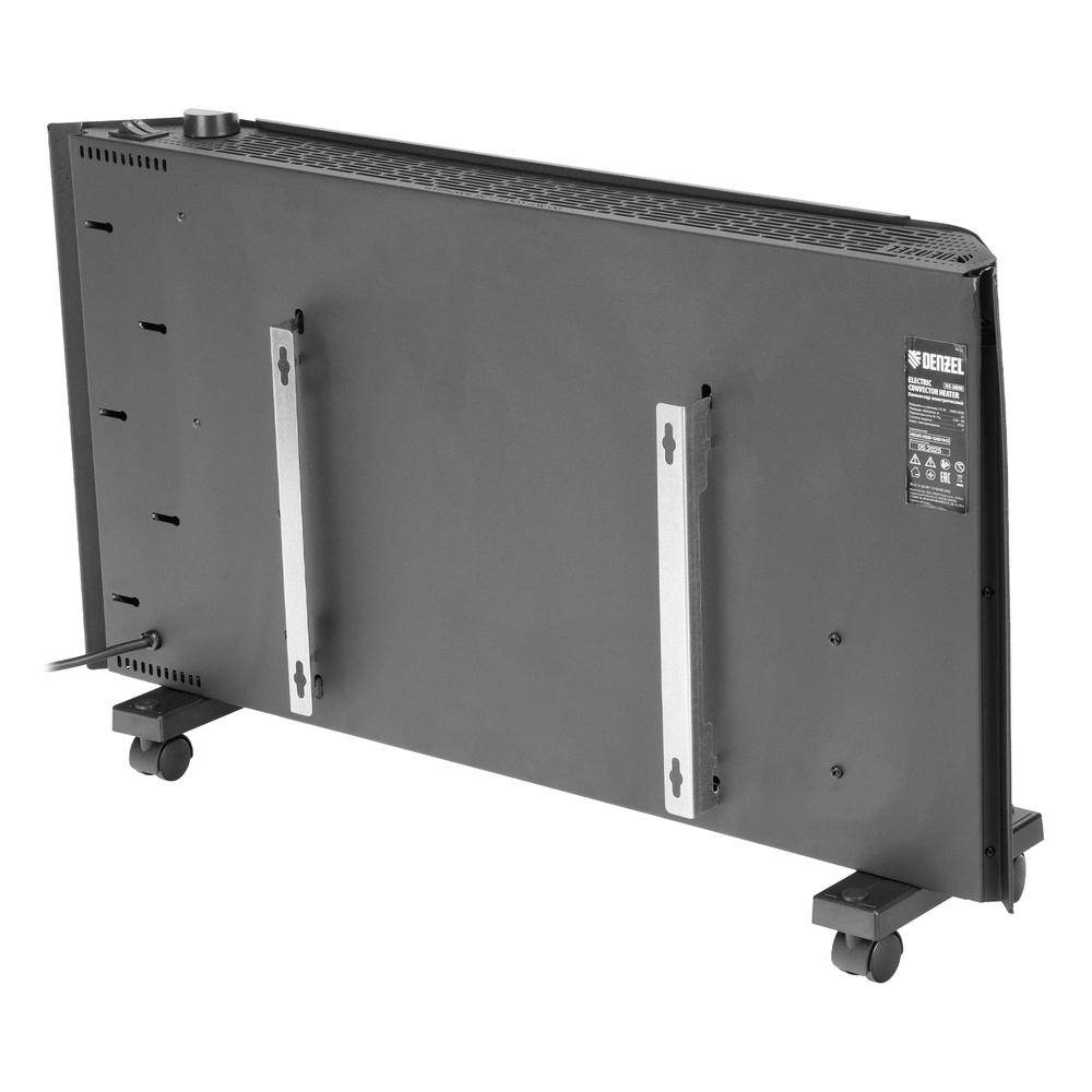 Конвектор электрический XCE-2000 B, 230 В, 2000 Вт, X-образный нагреватель Denzel