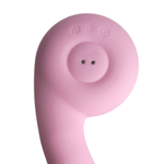 Розовый вибратор 19,9см для точки G c нагревом Youvic Bendable Heating G-Spot Vibrator CM903