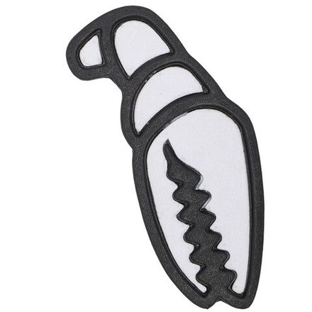 Стомпэд для сноуборда CRABGRAB MEGA CLAW (Black White)