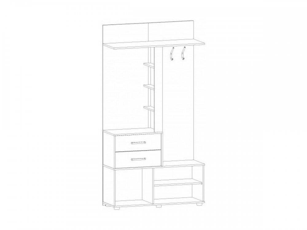 Прихожая Мария анкор светлый