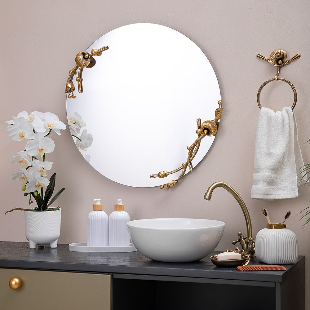 Зеркало настенное «Атлантис» Бронза