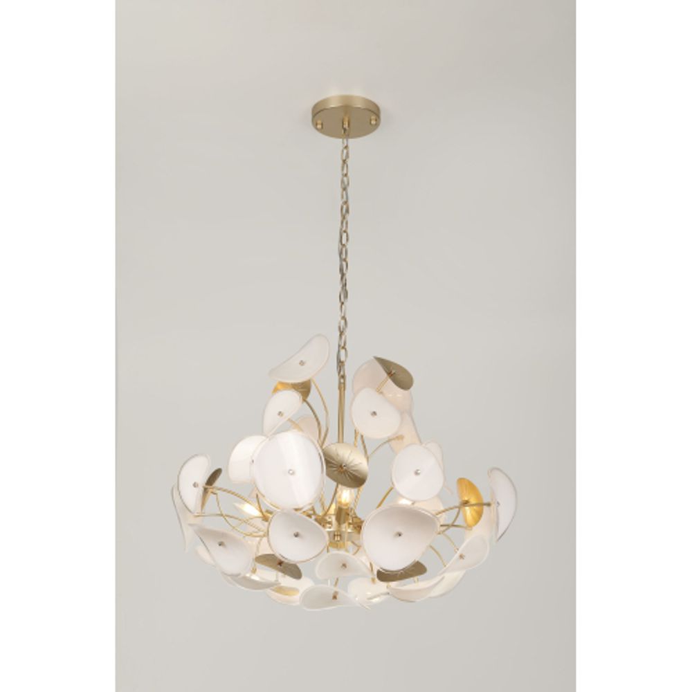 Люстра Rivoli   4124-306 6 х Е14 40 Вт дизайн