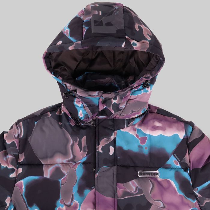 Пуховик мужской Ripndip Ultralight Beam Puffer артикул:RND9504 - купить в магазине Дайс