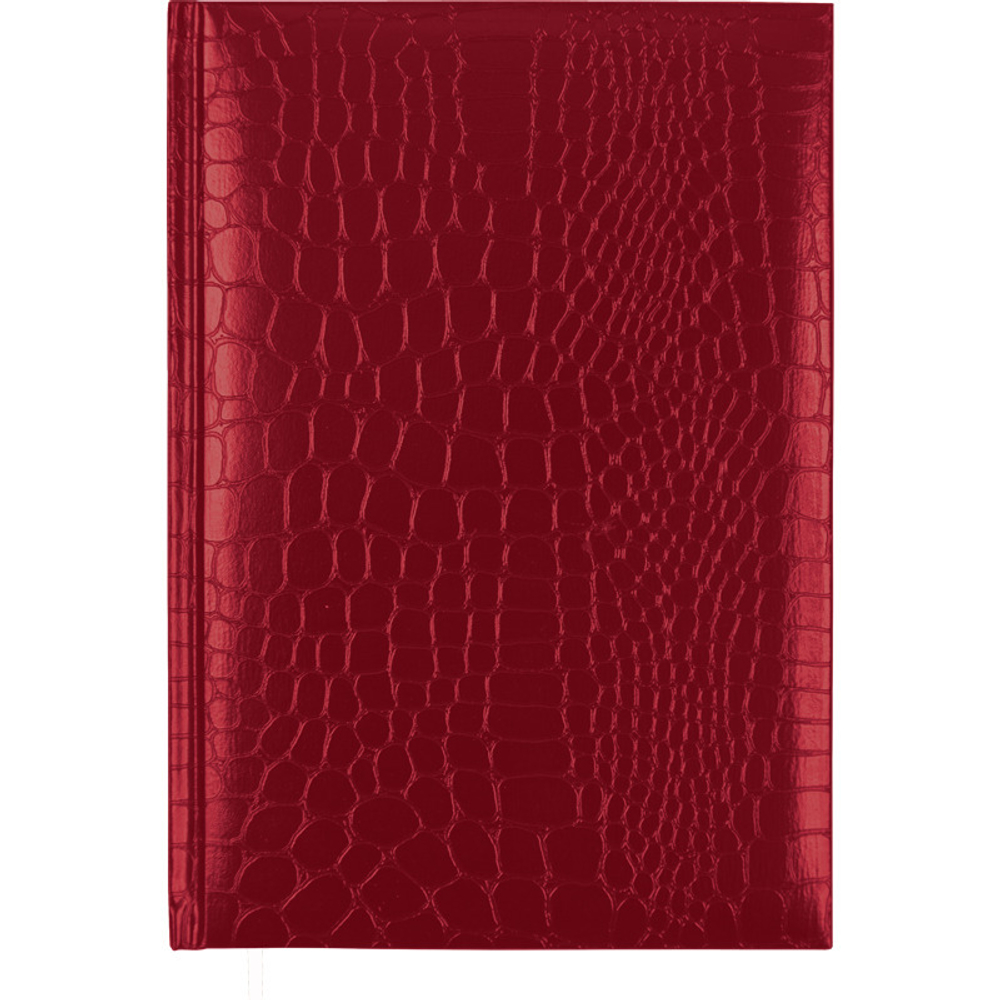 Записная книжка B6  80л. кожзам Arkona", тв.обл., клетка, красная