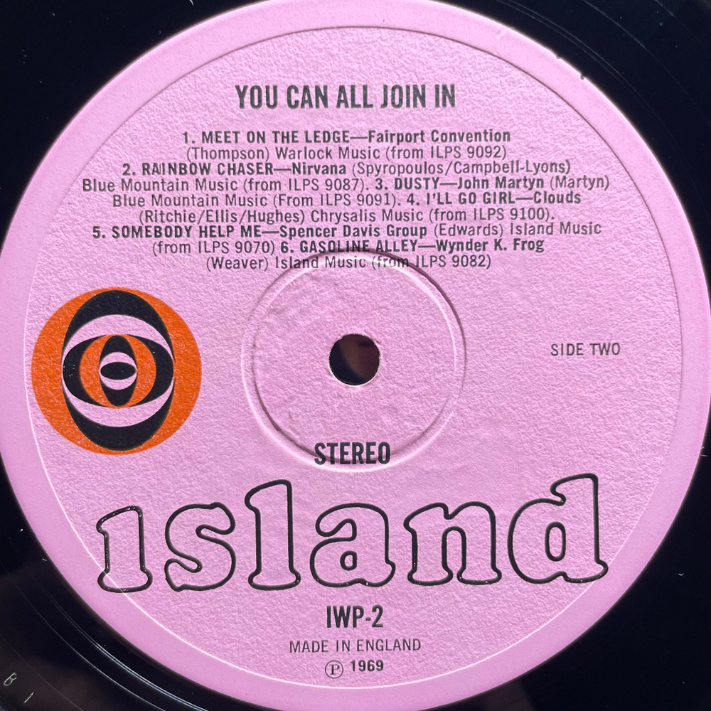 Сборник You Can All Join In (Англия 1969г.)