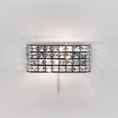 Citilux Портал CL324401 Бра хрустальное с выключателем Хром