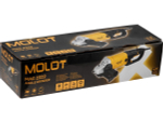 Двуручная углошлифмашина MOLOT MAG 2322, в коробке, 1900 Вт, 230 мм, 6500 об/мин