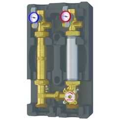 Группа быстрого монтажа Giacomini котельная 1 со смес. клапаном, без насоса, R586RY113