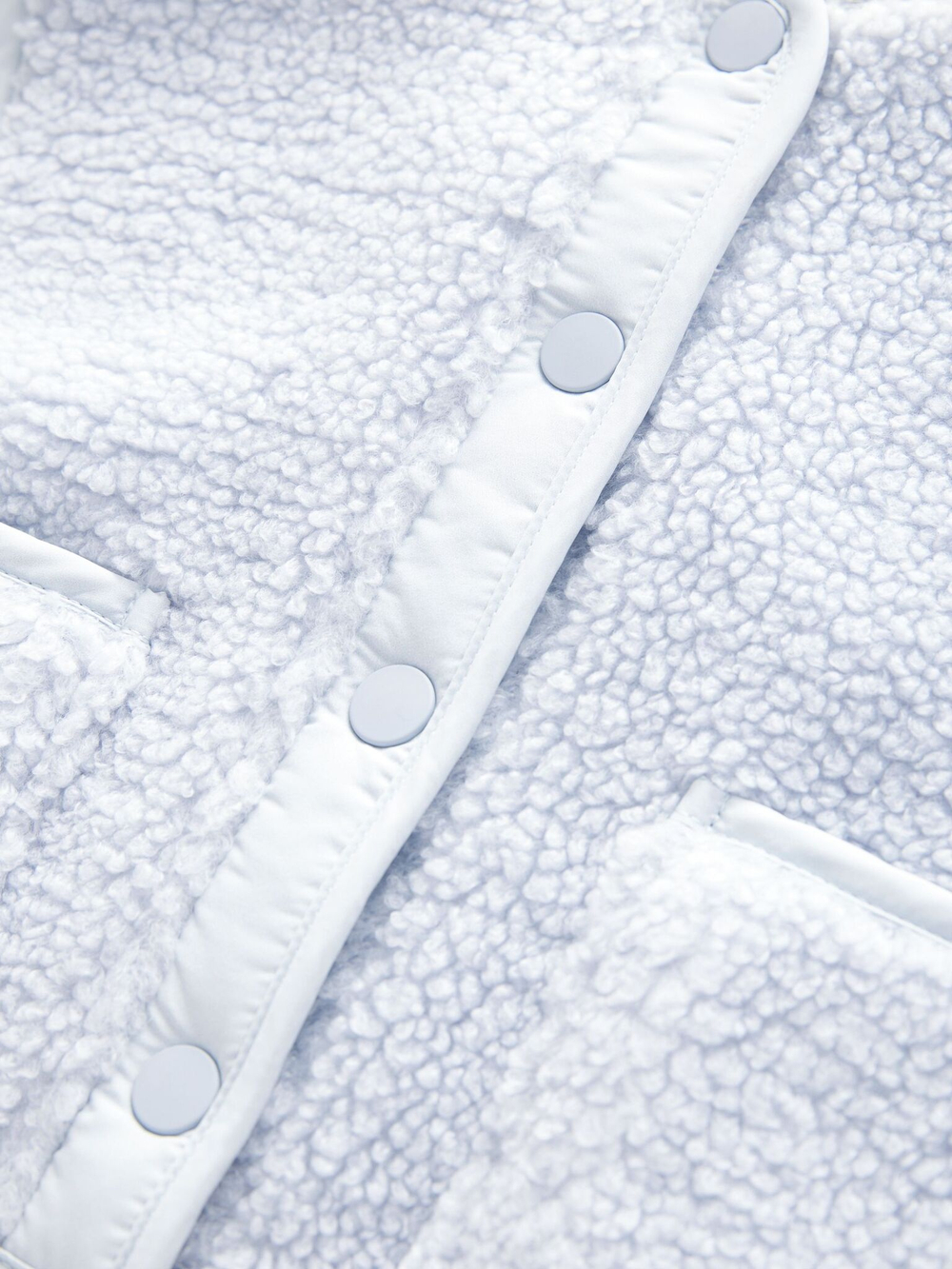 Жилет флисовый для девочки Next E29-945, Голубой