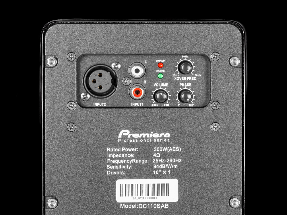 Premiera DC110SAB — активный сабвуфер